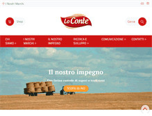 Tablet Screenshot of locontenaturalimenti.it